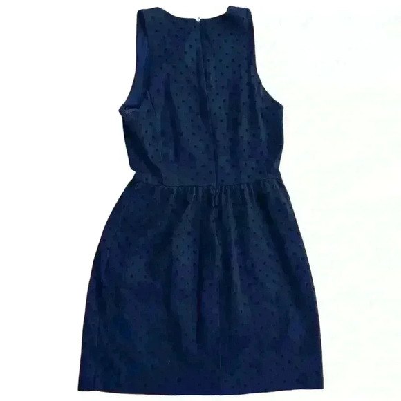 J.CREW Ponte Knit Velvet Polka Dots Sheath Dress - Picture 6 of 9
